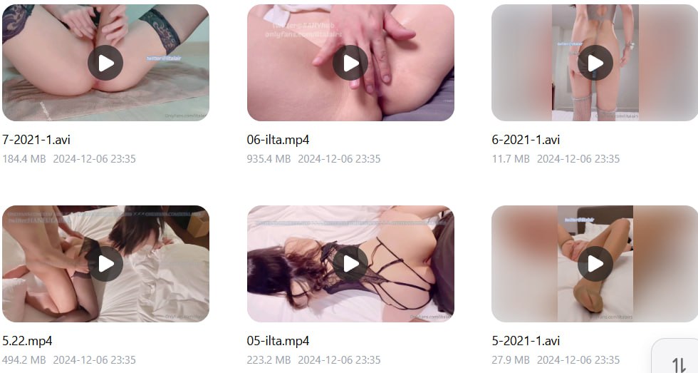 图片[9]-【视频】韩国推特博主onlyfans极品白虎美穴网红淫娃 iltalairs合集-星河资源网